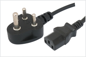 COMPUTER POWER SUPPLY CORD 14/36" SWG.