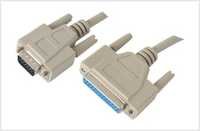 Db 09p Male / Db 25p Female 9c Ass. Type  Modem Cable 1.5mtr