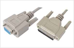 DB 09P FEMALE / DB 25P MALE 9C ASS. TYPE MODEM CABLE 1.5 MTR