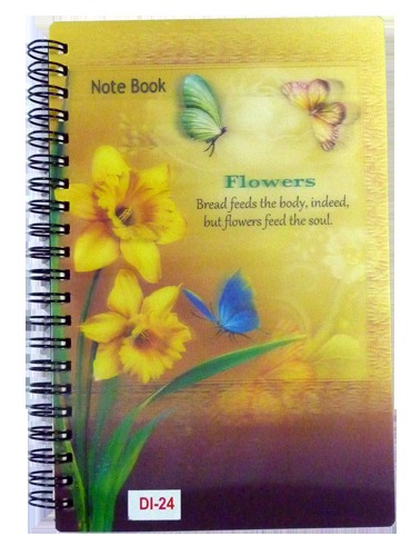 Table 3D Note Book Flower With Box