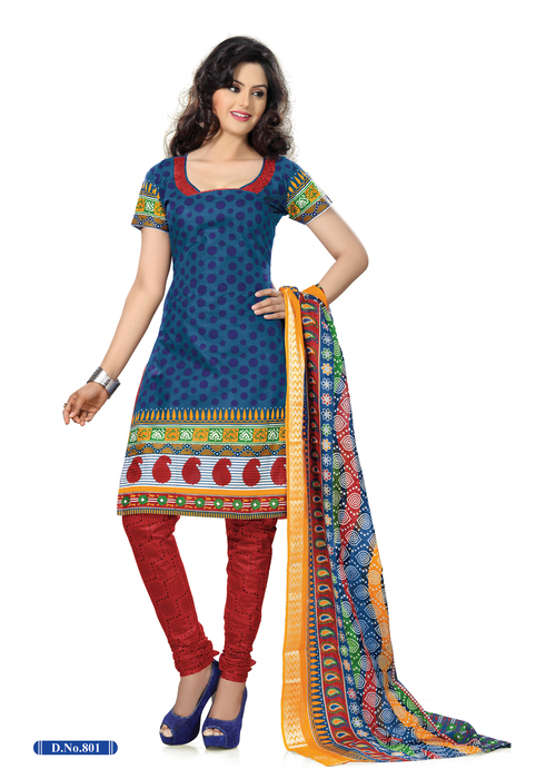 New Designer Cotton Salwar Suit New Designer Cotton Salwar Suit