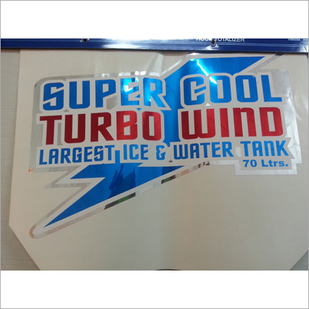 Letter Cut Vinyl Sticker
