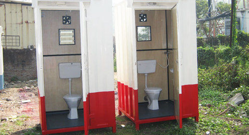 Prefabricated Toilet - Durable Polymer Material, Compact Design , Simple Installation and Maintenance