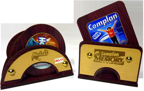 Wooden Tea Coaster (6 Pc) a Horlicks Complana