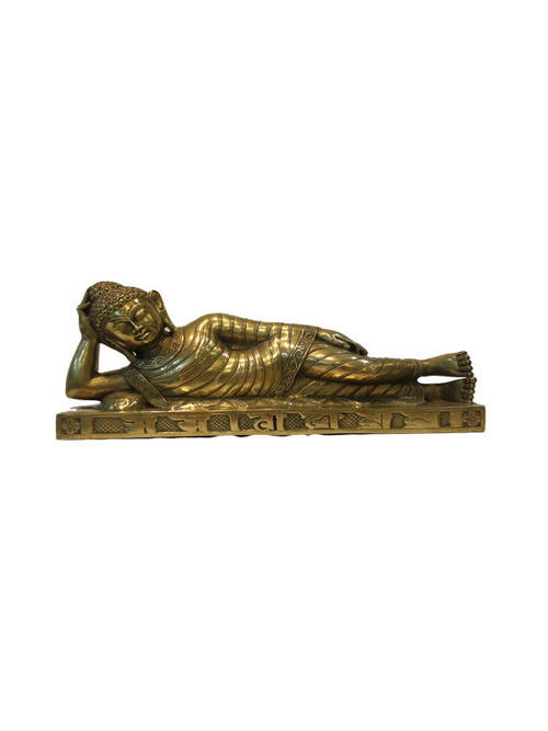 Reclining / The Nirvana Buddha Statue in Bronze