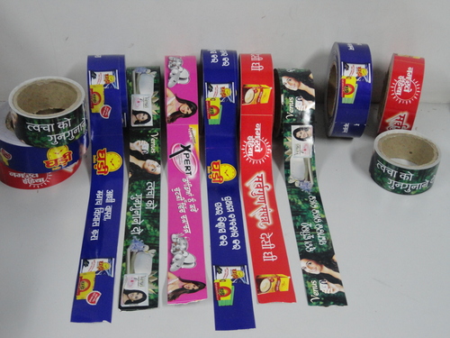 Pre Gum Printed Promotional Shelf Strips