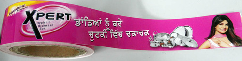 Pre Gum Printed Promotional Self Strips