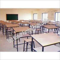 Wooden Drawing Table - Wood & Metal, Variable Dimensions, Brown | Durable, Waterproof, Sturdy, Termite-resistant, Smooth Finish, Economical