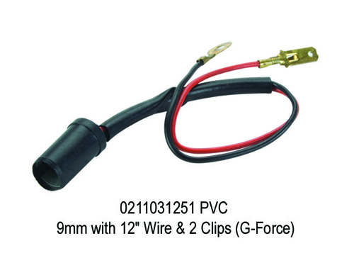 PVC 9mm with 12 Wire & 2 Clips