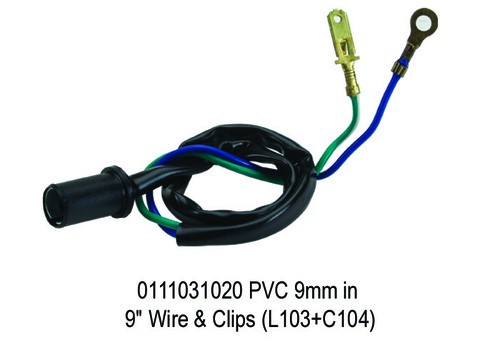PVC 9mm in 9 Wire & Clips (L103+C104)