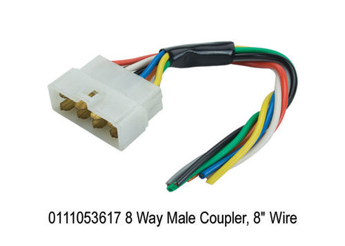 8 Way Male Coupler, 8 Wire