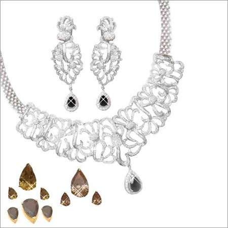 Diamond Necklace - Platinum/Gold 16-18 Inches, VS-SI G-H Diamonds, Elegant Pave Setting