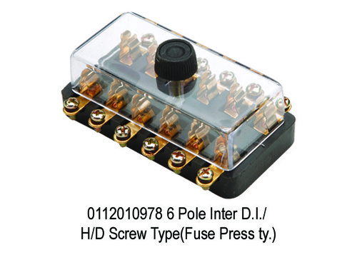 6 Pole Inter D.I. HD Screw Type(Fuse Press ty.)