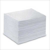 Oil Absorbent Pad - Non-woven, 40cmx50cm, White | High Absorbency, Soft Texture, Customizable Sizes, Durable Material