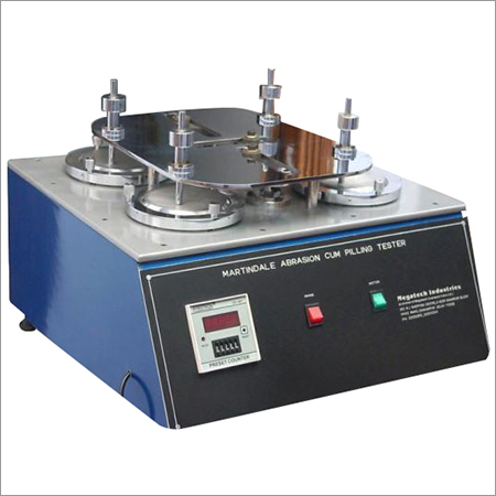 Martindale Abrasion Cum Pilling Tester