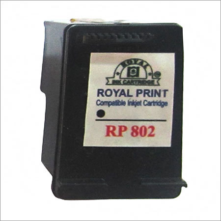 Ink Cartridge - Plastic, 70x50x35 mm, Black | Cost Effective, Easy Install, High Yield, Reliable Printing, Sharp Prints, 10 ml Ink Volume
