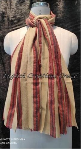 Multicolor Cotton Polyester Blended Shawls