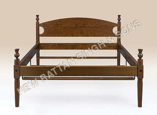 Carved Wooden Beds