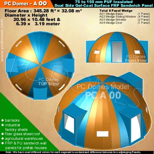 Insulated Domes House & Roof