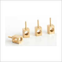 Brass Switch Terminals - Brass, 5x5x5 Mm, M3 Thread, 10a, 250v | Durable, Accurate, Easy Install, Shockproof, Flawless Finish