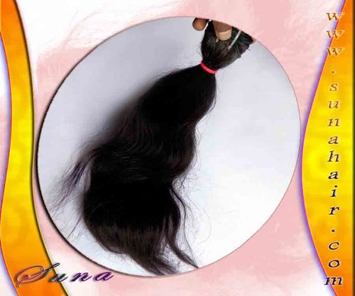 Wavy natural wholesale price remy hair ex
