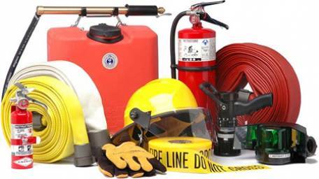 Security and Measuring Equipment - Fire Fighting Gear Red Color No Warranty