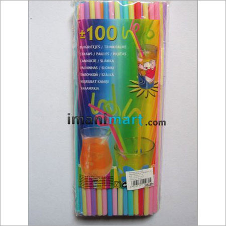 Flexible Party Straws