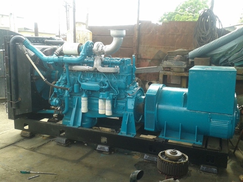 Diesel Engen Generator 500 Kva Used Volvo - Color: Green