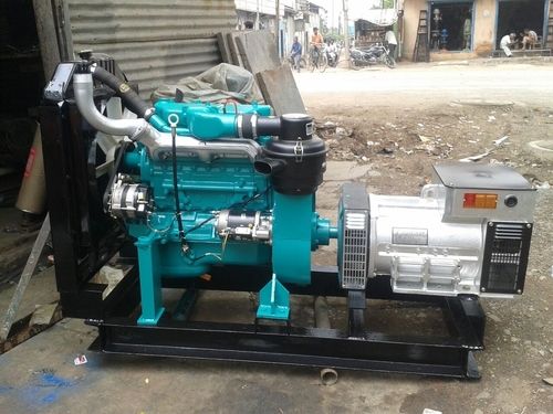 Water Cooled Diesel Generator Set - 30 KVA, 4-Stroke Engine, Electric Start, 3-Phase, 700 Kg, H Class Insulation, 415V Output, Non-Silent Operation, 1500 RPM, 40L Fuel Tank Capacity, 3.5L/H Fuel Consumption