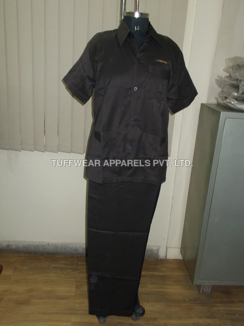 Safari Suit - Cotton, Various Sizes, Black | Breathable, Comfortable, Customizable, Durable, Easy Care, Professional, Stylish, Versatile, Light Weight