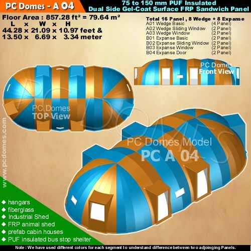 FRP Temporary Camp House