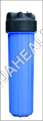 Housing 20 Jumbo - Plastic 20 Inch Blue, Water Filtration Durable Housing, Easy Install, High Flow