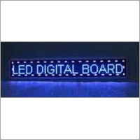 Blue LED Display Board
