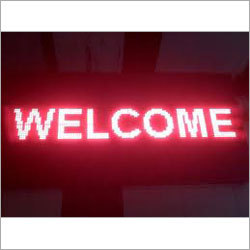 Red LED Message Display Boarda
