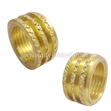Round Brass Female Inserts