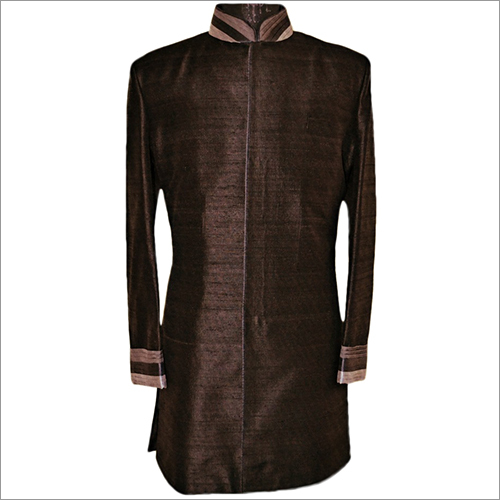 Chocolate Brown Indo Western Sherwani
