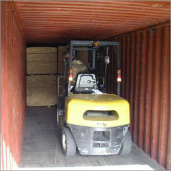 Container Loading  Palletised Deck Boards For Export