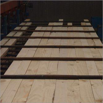 Industrial Green Sawn  In Stacker Pre Kiln