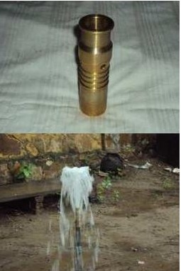 Sprinkler Foaming Brass 3/4"