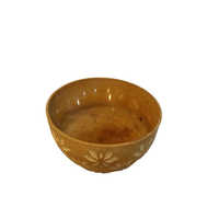 Hand Carved Yellow Stone Bowl