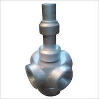 Cooling Tower Sprinkler - Aluminum, 2 Inch-32 Mm, Silver | Durable Design, Easy Installation, Efficient Cooling, Excellent Distribution, Six Nozzles