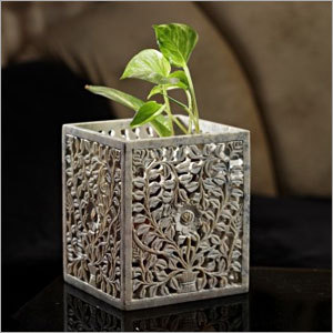 Carved Stone Artistic Planter
