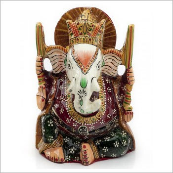 Handpainted Enamelled Metal Ganapati1