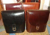 Leather Messenger handbag