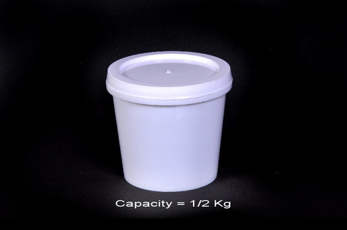 Small plastic bucket containers