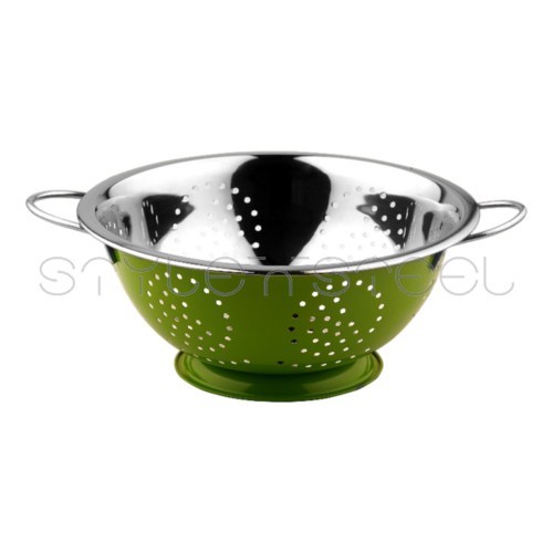 Colored Deep Colander Rod Handle