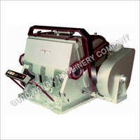 Heavy Duty Platen Punching Machine - Steel, 52x68 Inch, Red | 3 H.p Power, 2700 Kg Weight, 1600 Impressions Per Hour