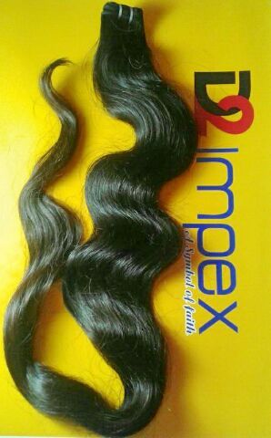 Wefted Human Hair