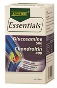 Essentials Glucosamine 500 + Chondroitin 400 Cap. (60's)