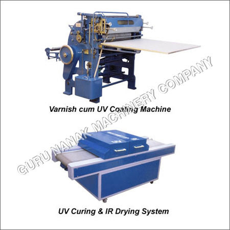 Varnish Cum UV Coating Machine